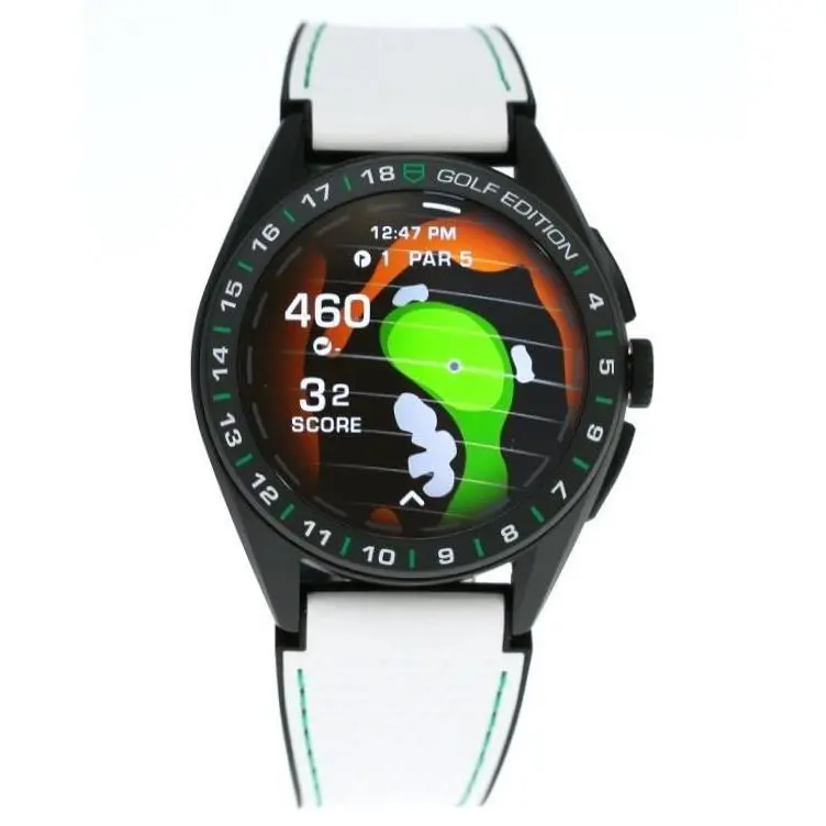Connected Calibre E4 Golf Edition 45MM Smartwatch SBR8A81.EB0251 by Tag Heuer