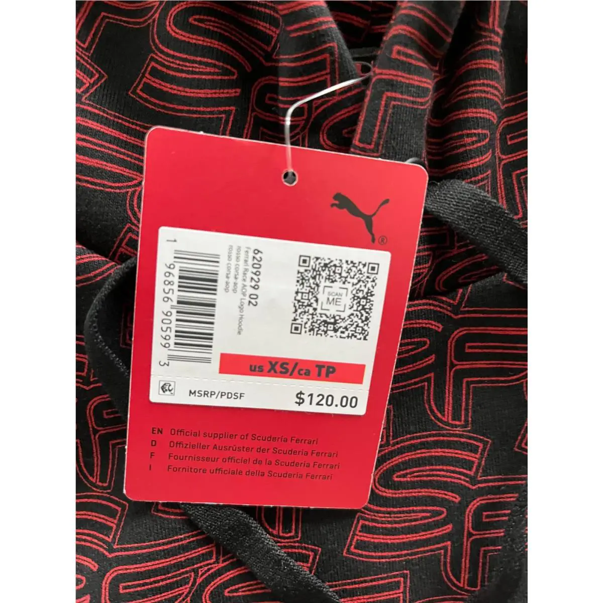 Puma clothing - Black, Red 5