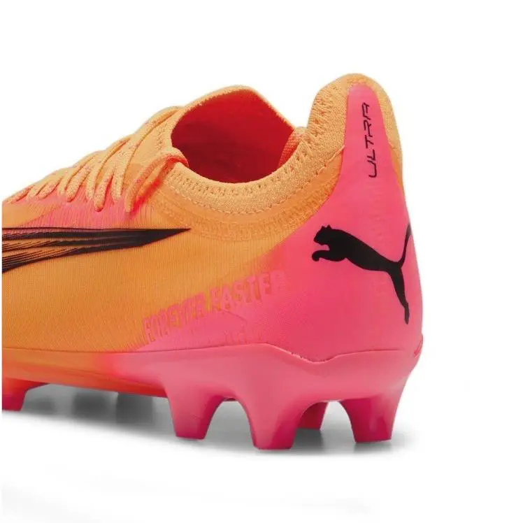 Puma shoes - PUMA Ultra Ultimate FG AG - 107744-03 - Pink, Main: Orange 3
