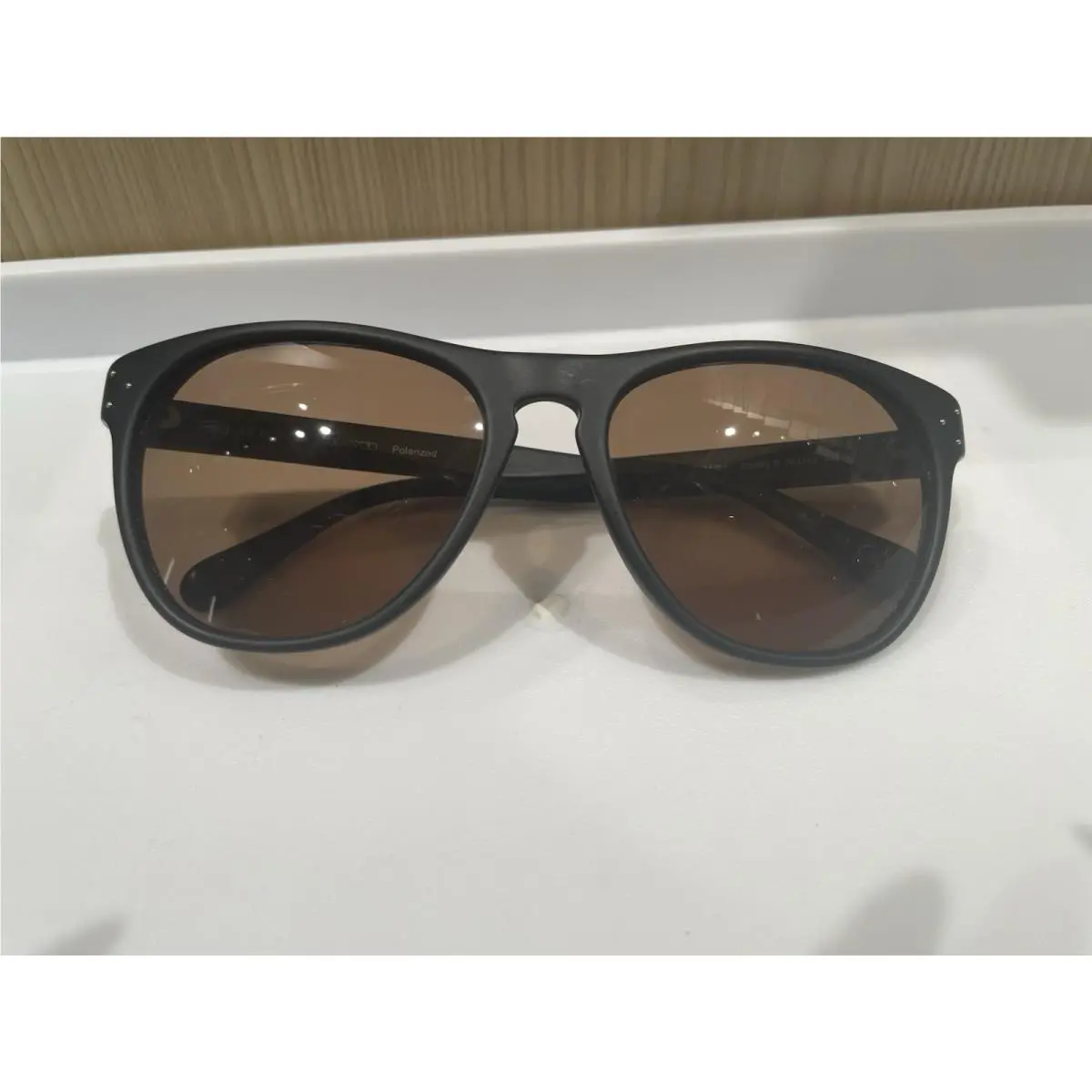 OV5091S 1031/81 Daddy B Matte Black Brown Polarized Sunglasses 58 by Oliver Peoples