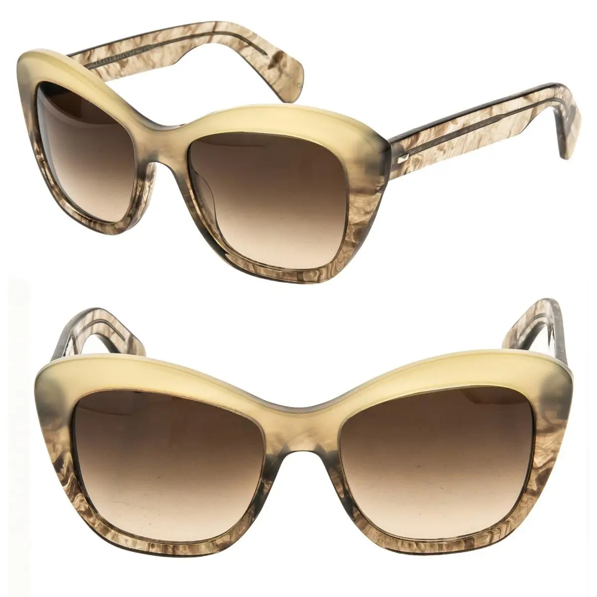 Oliver Peoples 5272 Emmy OV5272S Brown Beige Smoke Bold Sunglasses