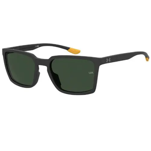 UA SPORTATE/F71 Cqt Black Yellow/qt Green Square Men`s Sunglasses by Under Armour