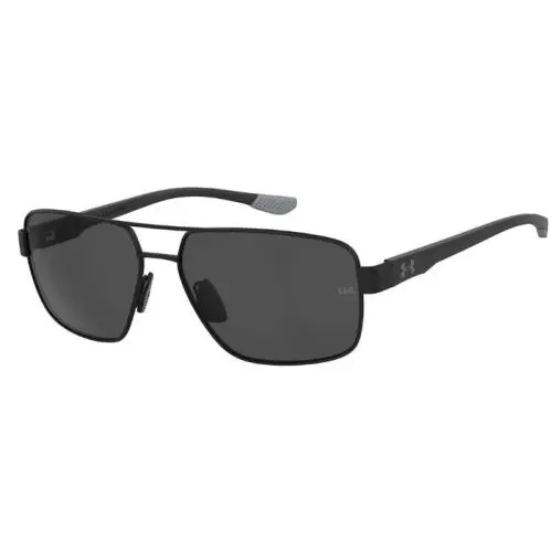 Under Armour UA Takeoff/g 0031R Matte Black/grey Rectangle Men`s Sunglasses