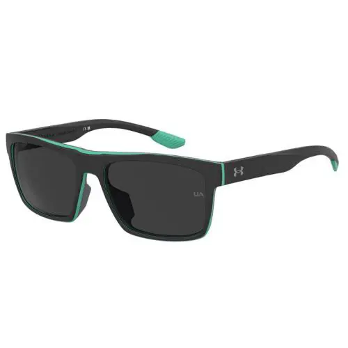 Under Armour UA Acetech/f 7JZIR Black/ir Grey Rectangle Men`s Sunglasses - Frame: Gray, Lens: IR GREY