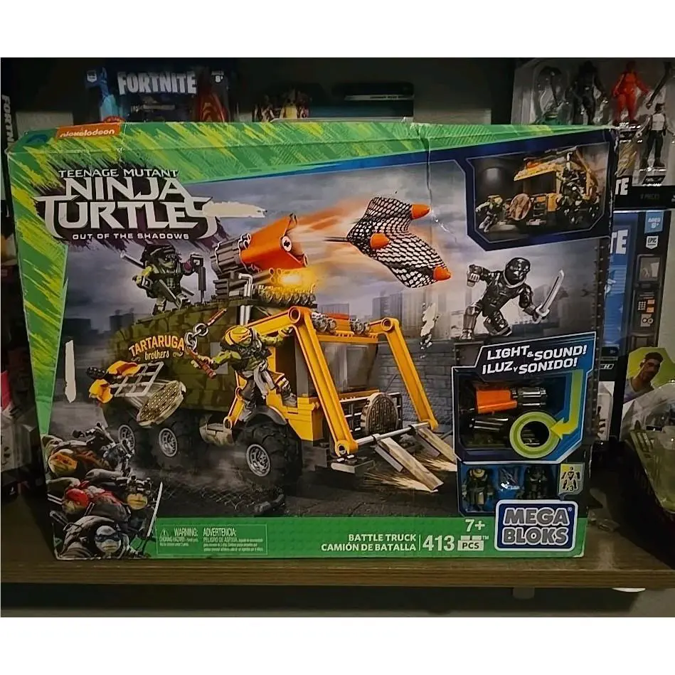Mega Bloks Teenage Mutant Ninja Turtles Battle Truck Construction Set