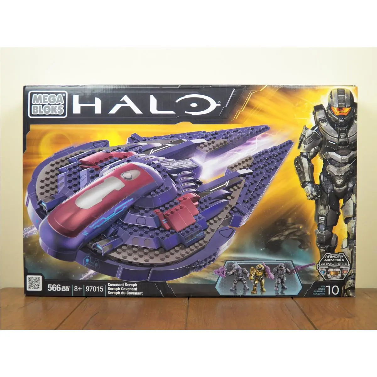 Halo Mega Bloks Covenant Seraph Building Set Blocks Elite General 97015