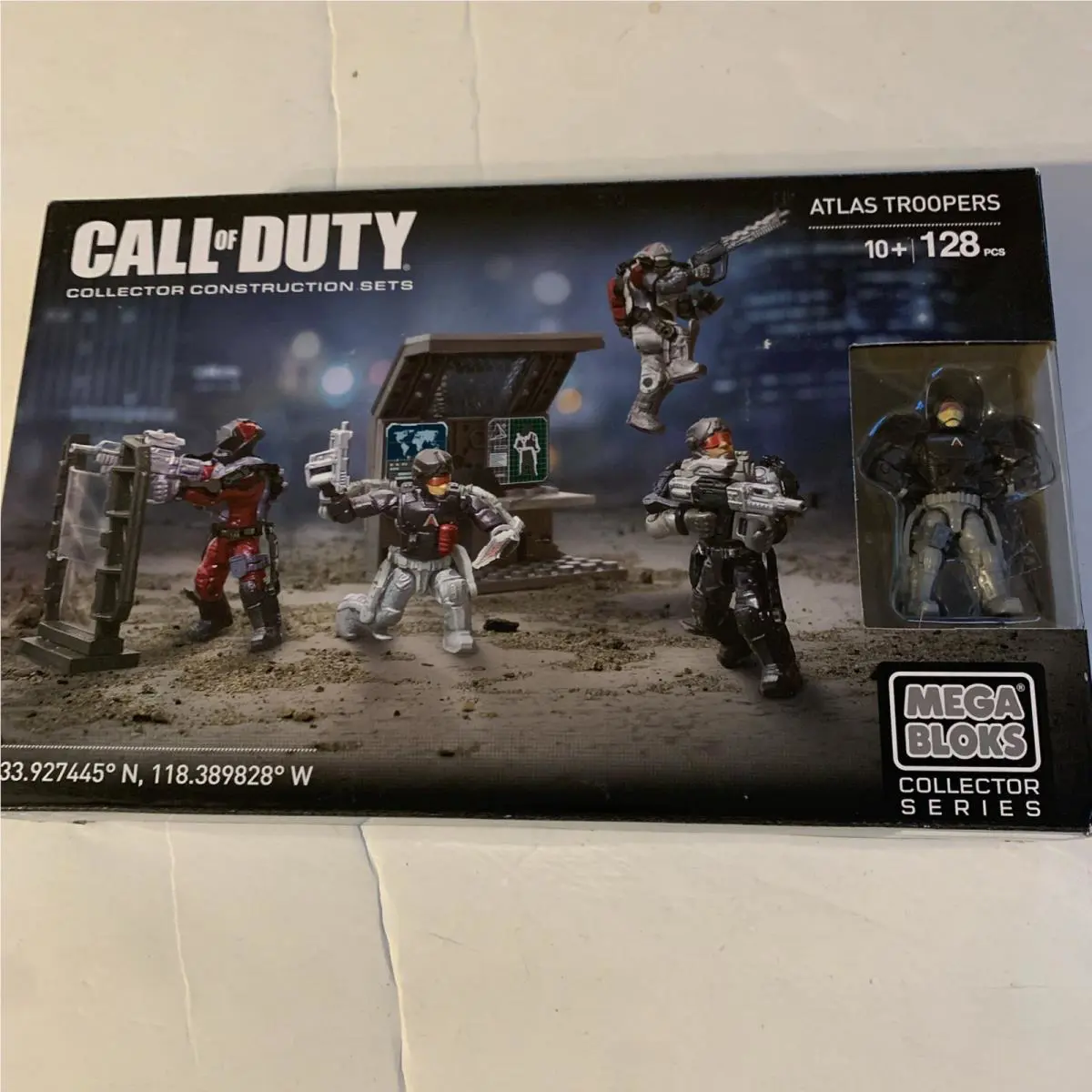 Mega Bloks Call of Duty Atlas Troopers Building Set CNC68 128 Pieces
