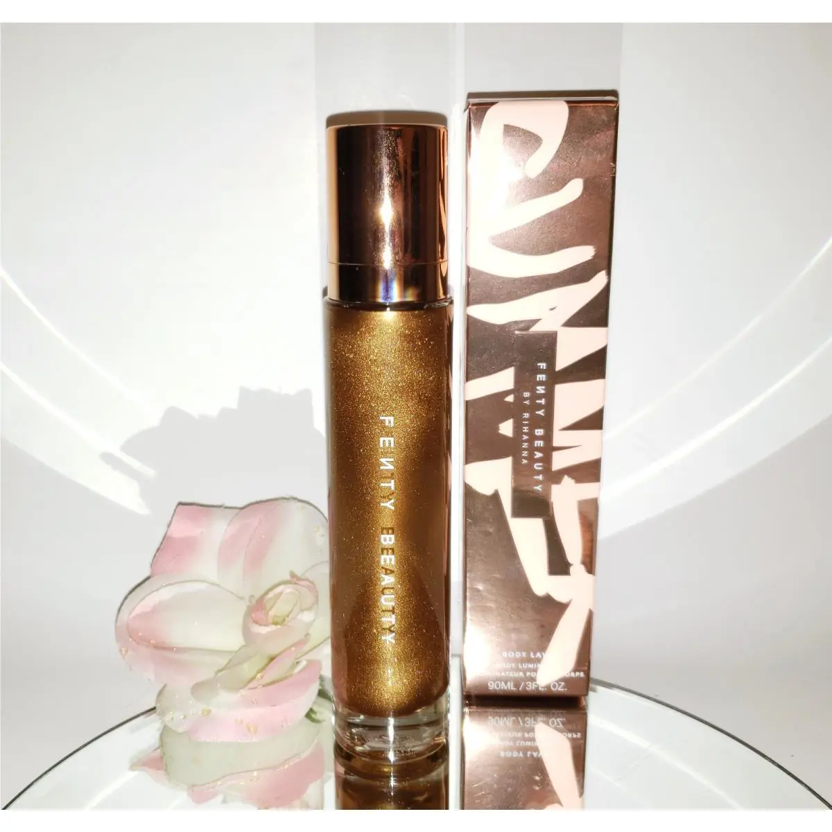By Rihanna Body Lava Luminizer Highlighter Illuminator 3oz You Pick Brown Sugar by Fenty Beauty