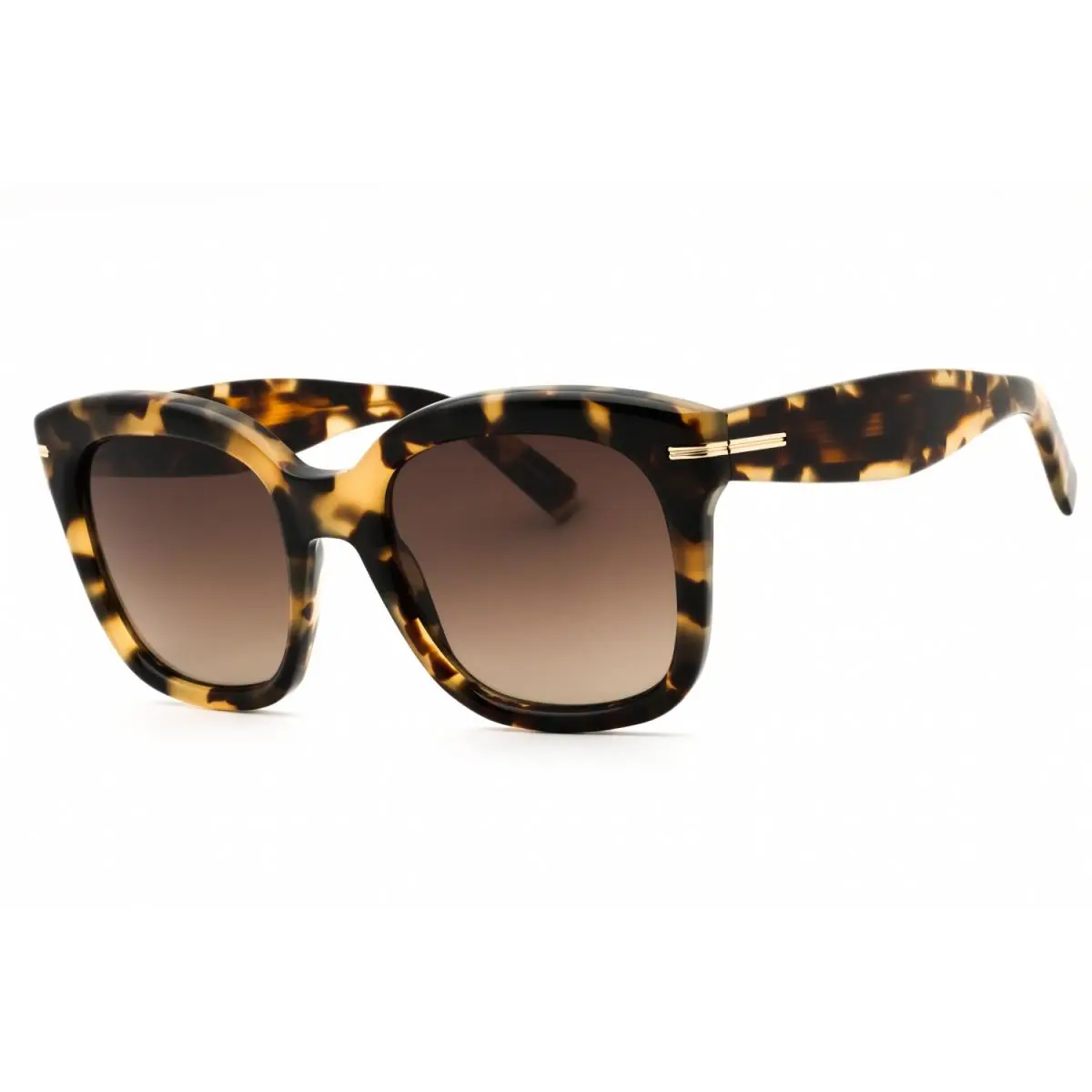 1731/S P65 HA Sunglasses Havana Frame Brown Lenses 53mm by Hugo Boss