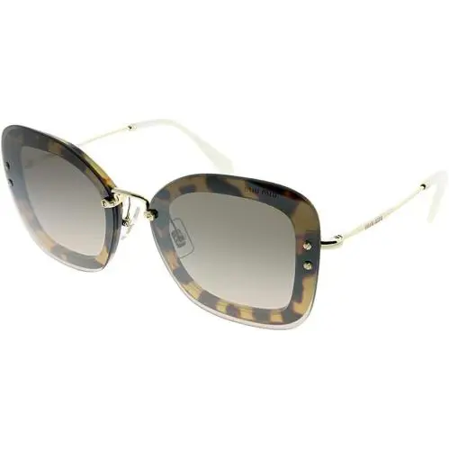 Miu Miu Sunglasses MU02TS 7S04P0 65mm Havana / Grey Gradient Lens