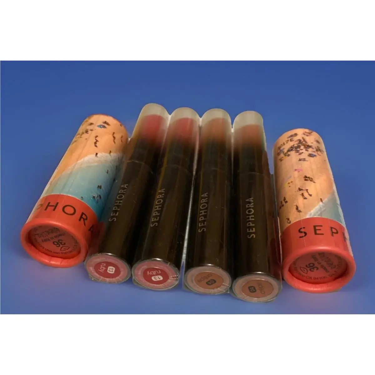 2X Sephora Lipstories Lipstick 36 Spring Break Dark Coral 4XLipLast Mattes