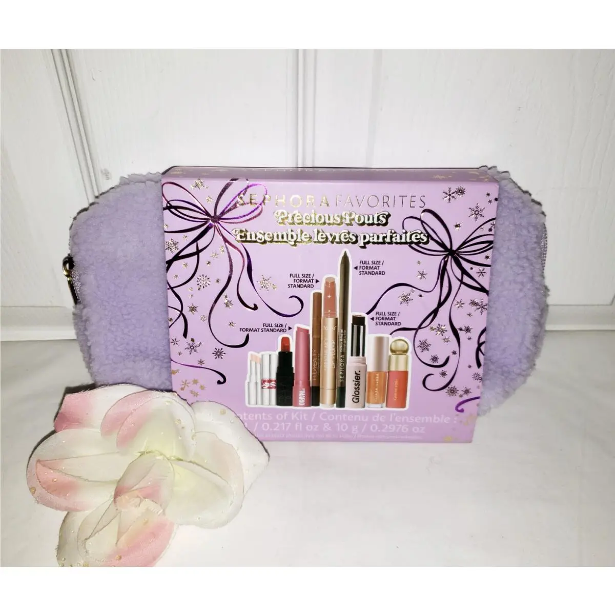 Favorites Precious Pouts Must Haves Lip Kit 9pc Holiday Gift Set by Sephora