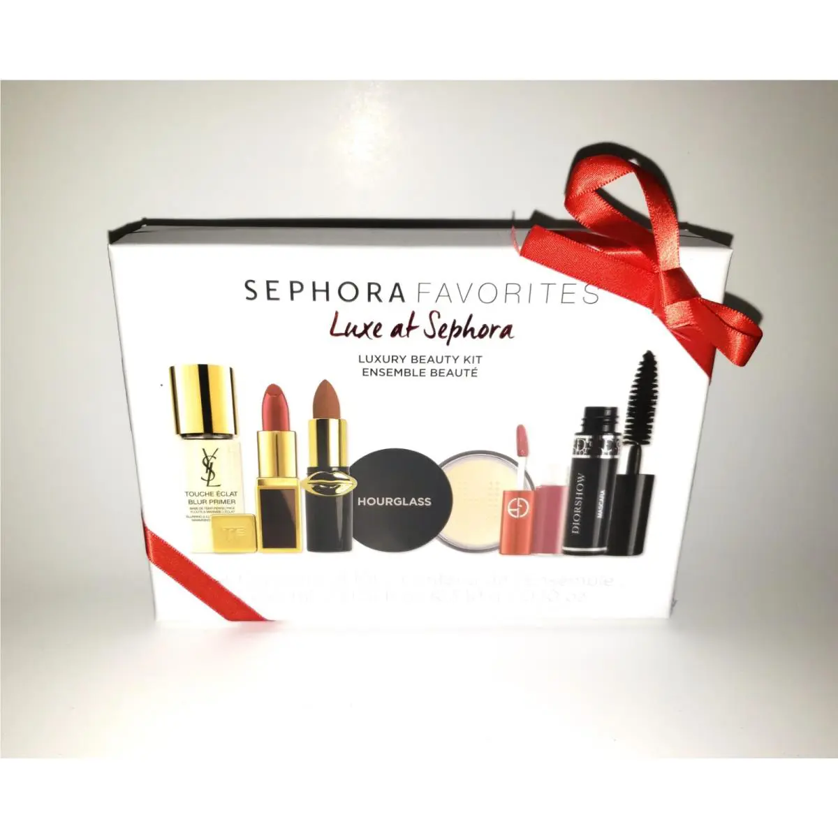 Sephora Favorites Luxe Luxury Beauty Kit 6pc Gift Set Lipstick Primer Mascara