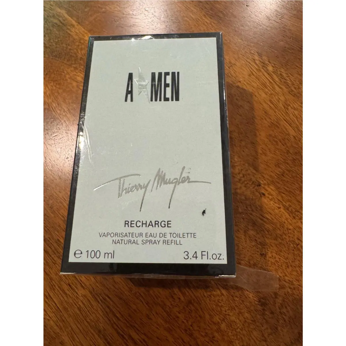 Vintage A Men Thierry  Recharge 3.4 oz / 100 ML Eau De Toilette Spray by Mugler