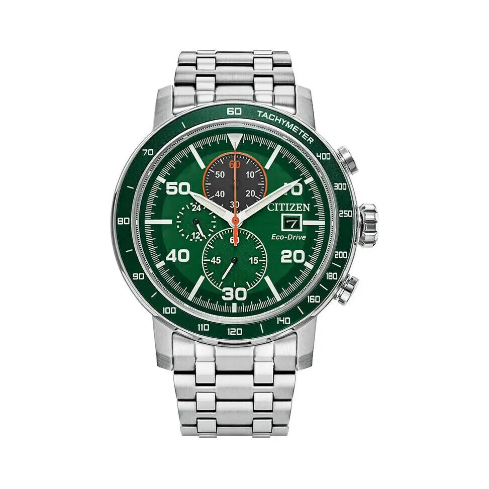 Citizen Brycen Men`s Chronograph Eco Drive Watch - CA0851-56X - 