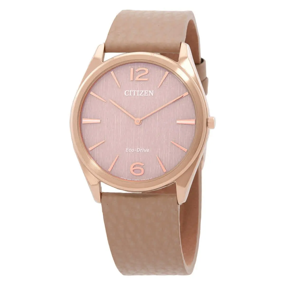 Suratto Eco-drive Pink Dial Unisex Watch AR3123-00X by Citizen