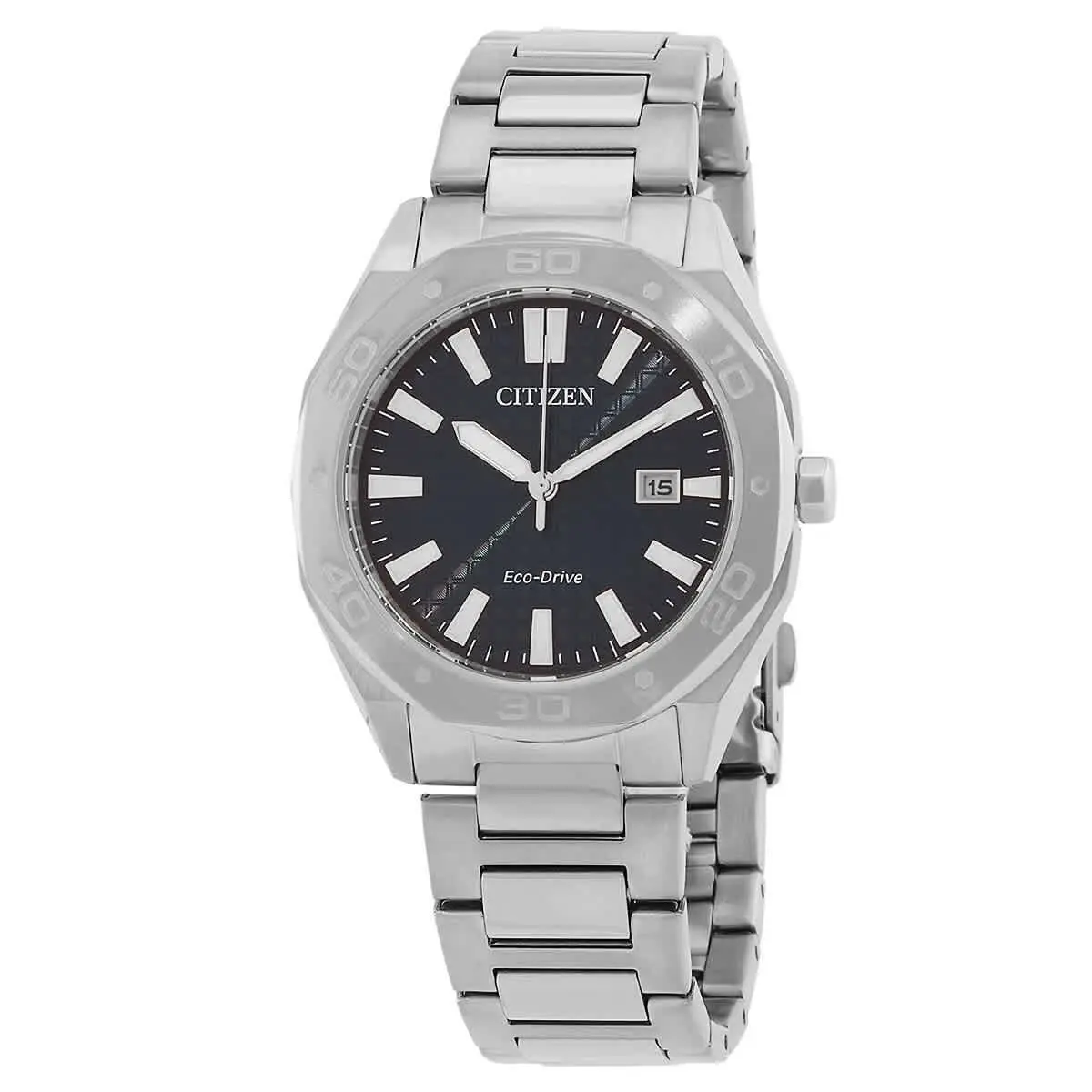 Citizen Eco-drive Black Dial Men`s Watch BM7630-80E