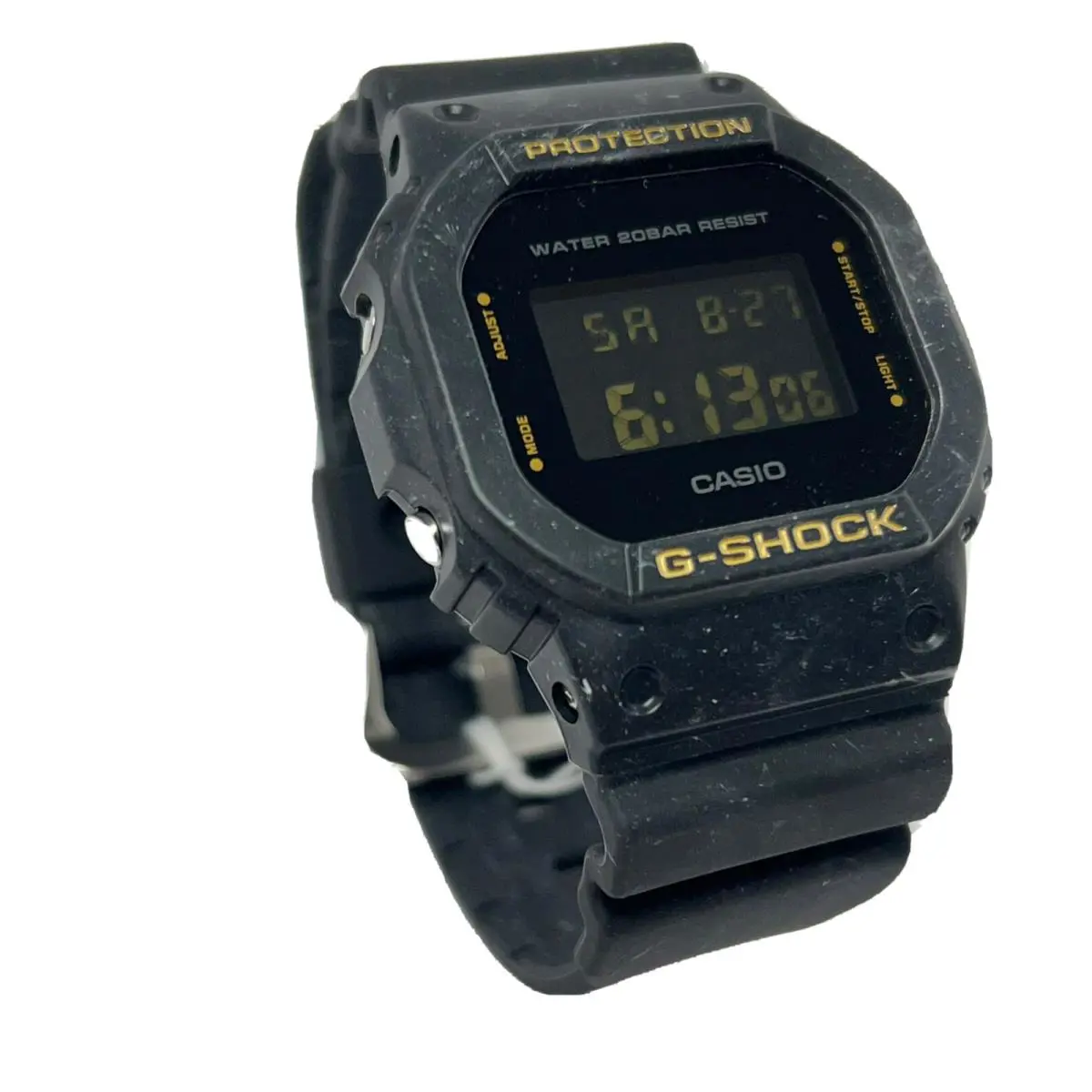 G Shock DW5600WS-1 DW5600WS Black DW-5600 w/ Box by Casio