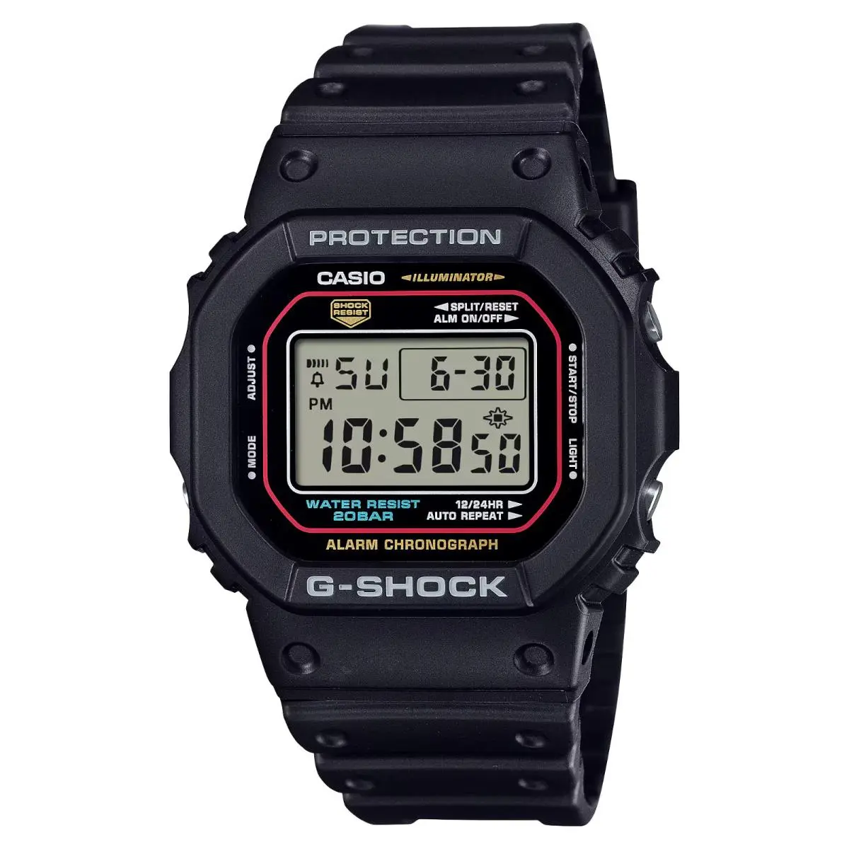 G-shock DW-5600RL-1 Digital Watch First Gen Color 5600 Series by Casio