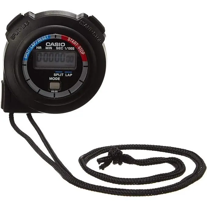 Digital Dial Synthetic Band Stop Watch HS-3V-1RDT by Casio
