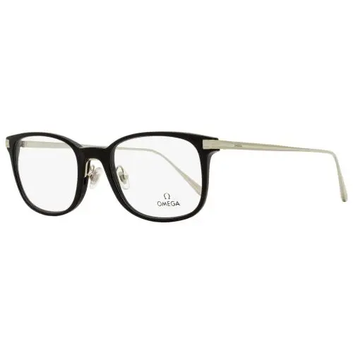 Omega OM5039 Rectangular Eyeglasses 001 Black/ruthenium 53mm