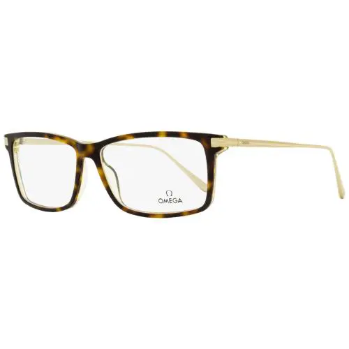 OM5014 Rectangular Eyeglasses 056 Havana/gold 58mm by Omega
