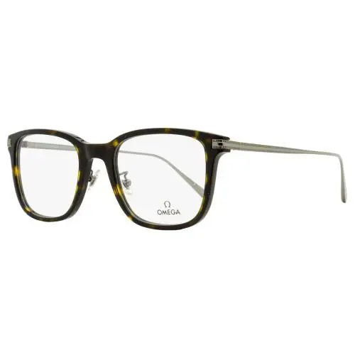 Omega Square Eyeglasses OM5005H 052 Havana/palladium 54mm