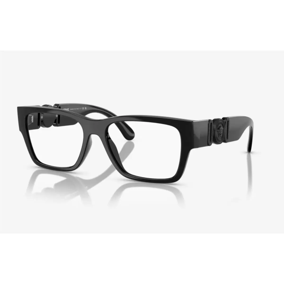 Versace Reading Glasses Mod. 3368-U 5360 55-17 Black Matte Black Frames Readers