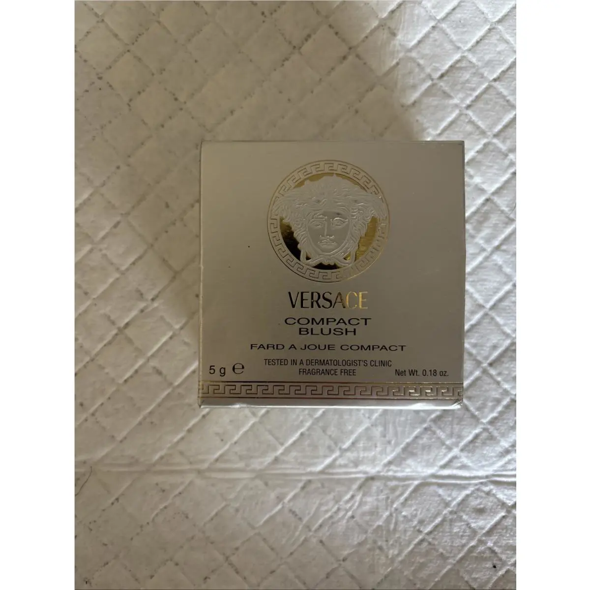 Vintage Versace Couture Wear Special Powder Compact 5G .18 Oz Rare 247