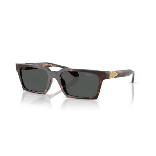 VE4490U 108/87 Havana /dark Grey Rectangle Men`s Sunglasses by Versace
