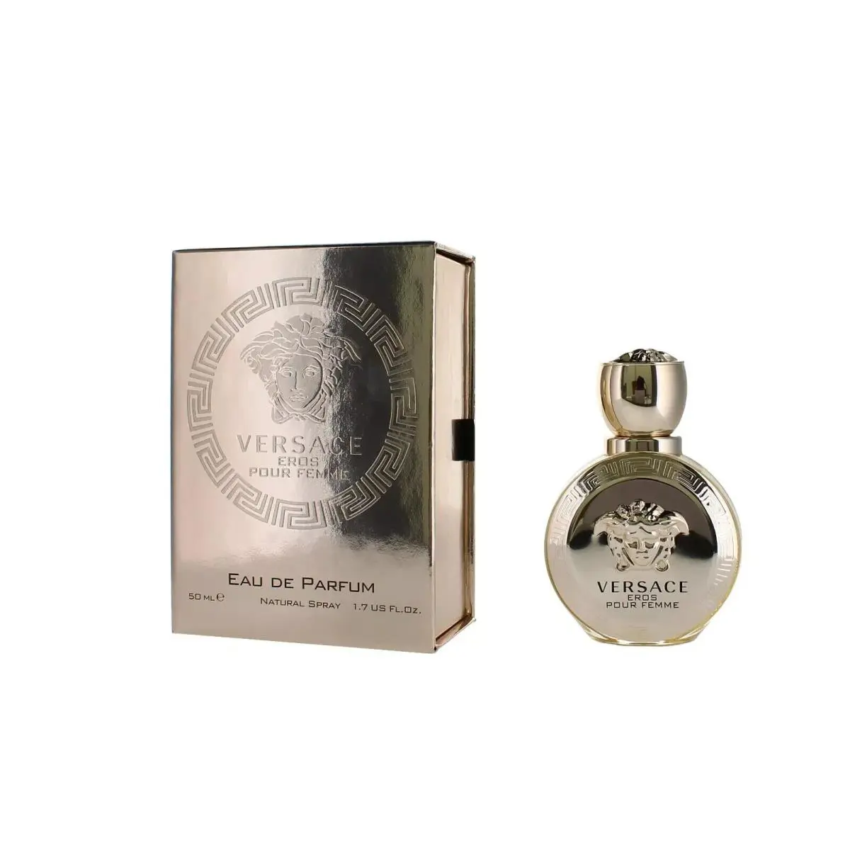 Versace Eros Pour Femme by Versace For Women 1.7 Oz Edp Spray