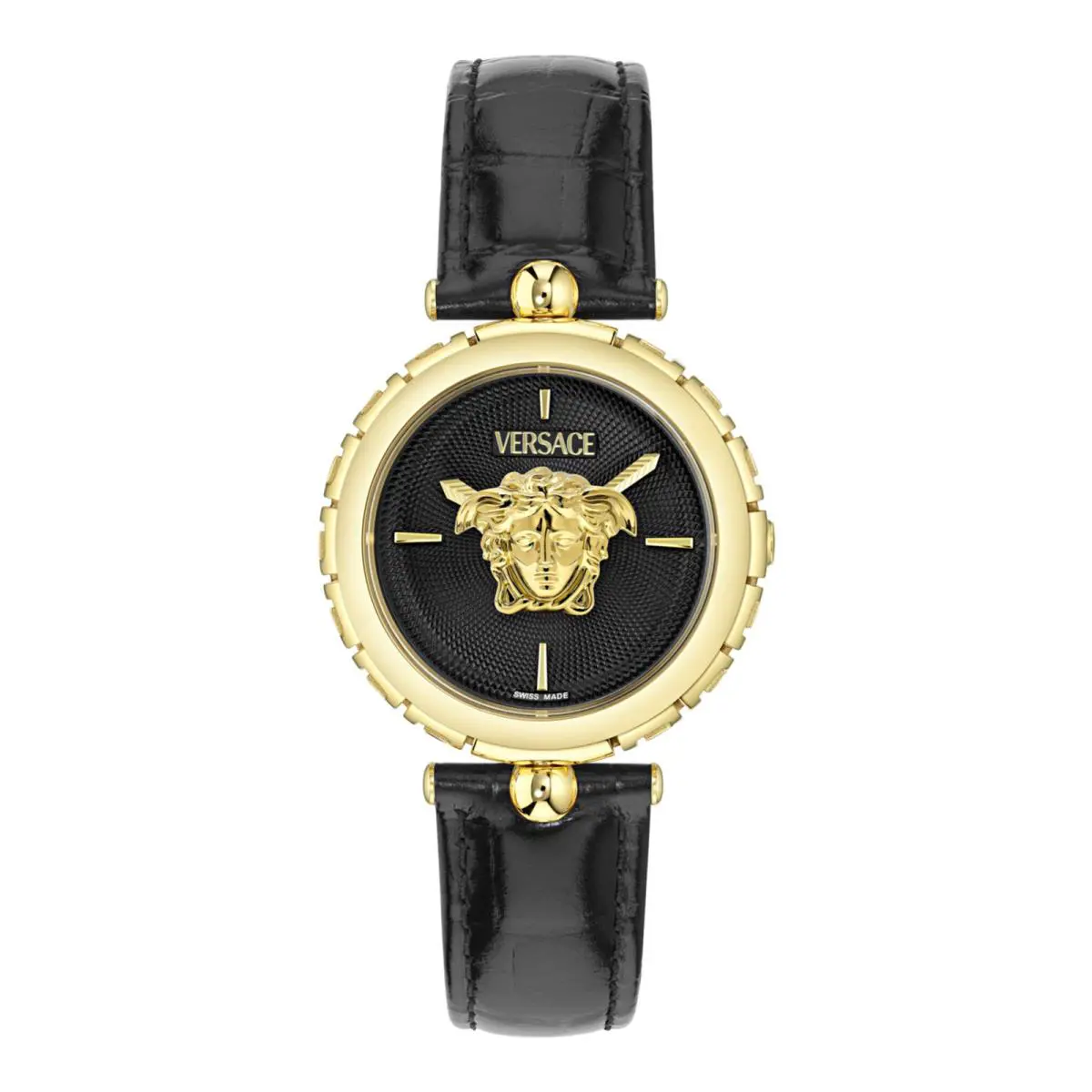 Versace Womens Gold 38mm Strap Fashion Watch