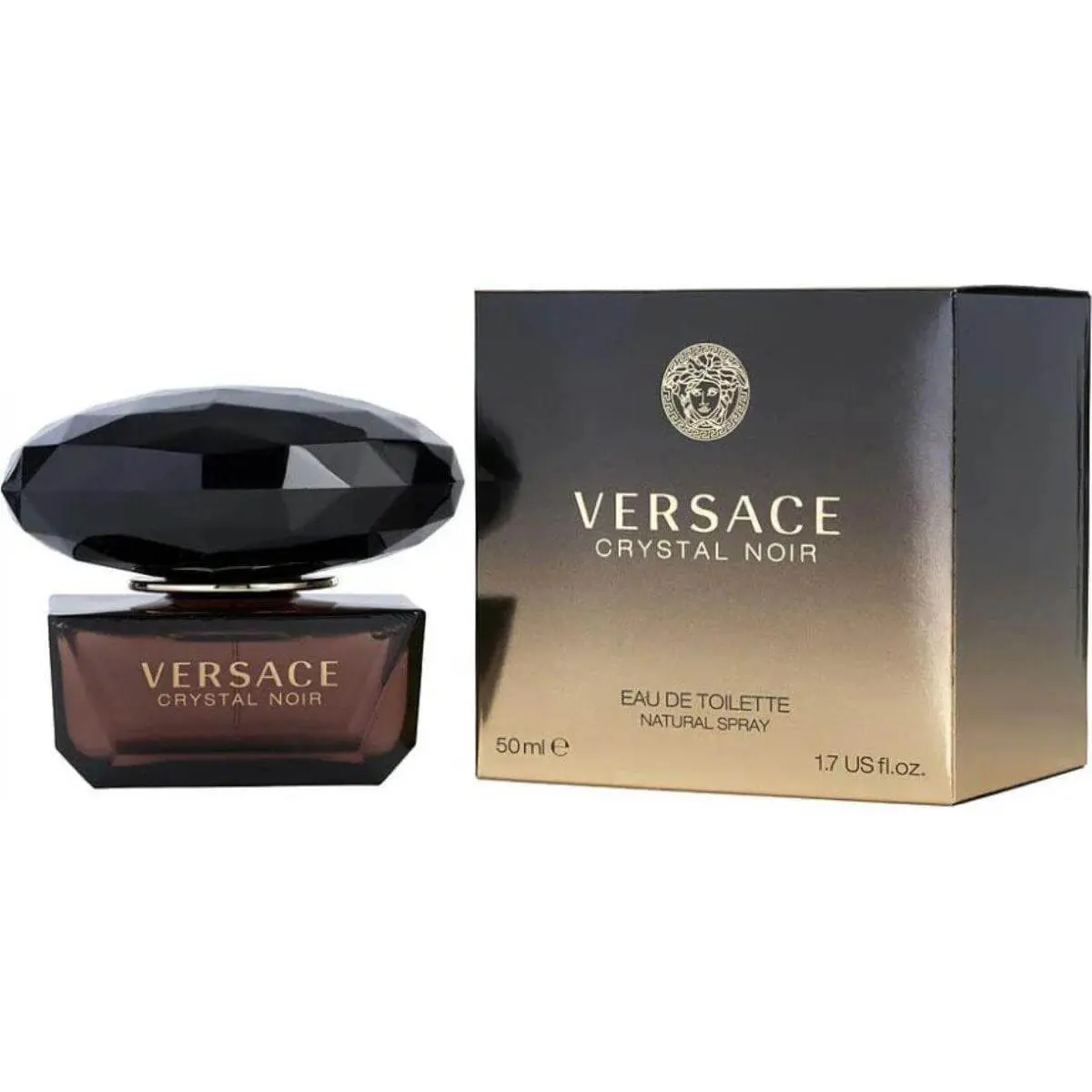 Versace Crystal Noir by Versace Perfume For Women Edt 1.6 / 1.7 oz