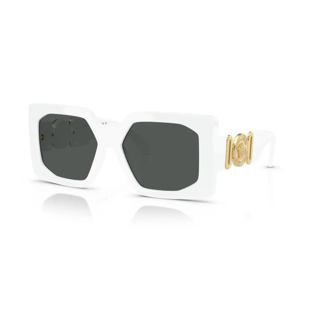 Versace VE 4478U White/dark Grey 314/87 Sunglasses