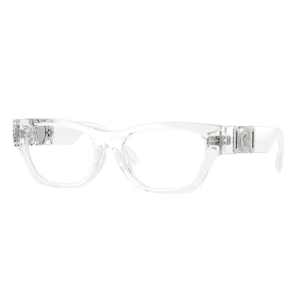 Versace VK 3008U 148 Crystal Plastic Irregular Eyeglasses 46mm