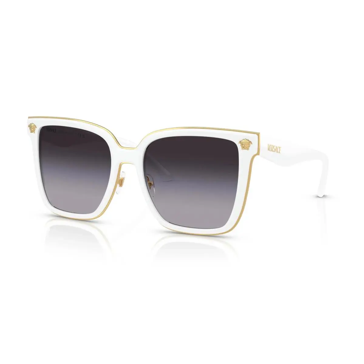 Versace VE 2278D White/grey Gradient 314/8G Sunglasses
