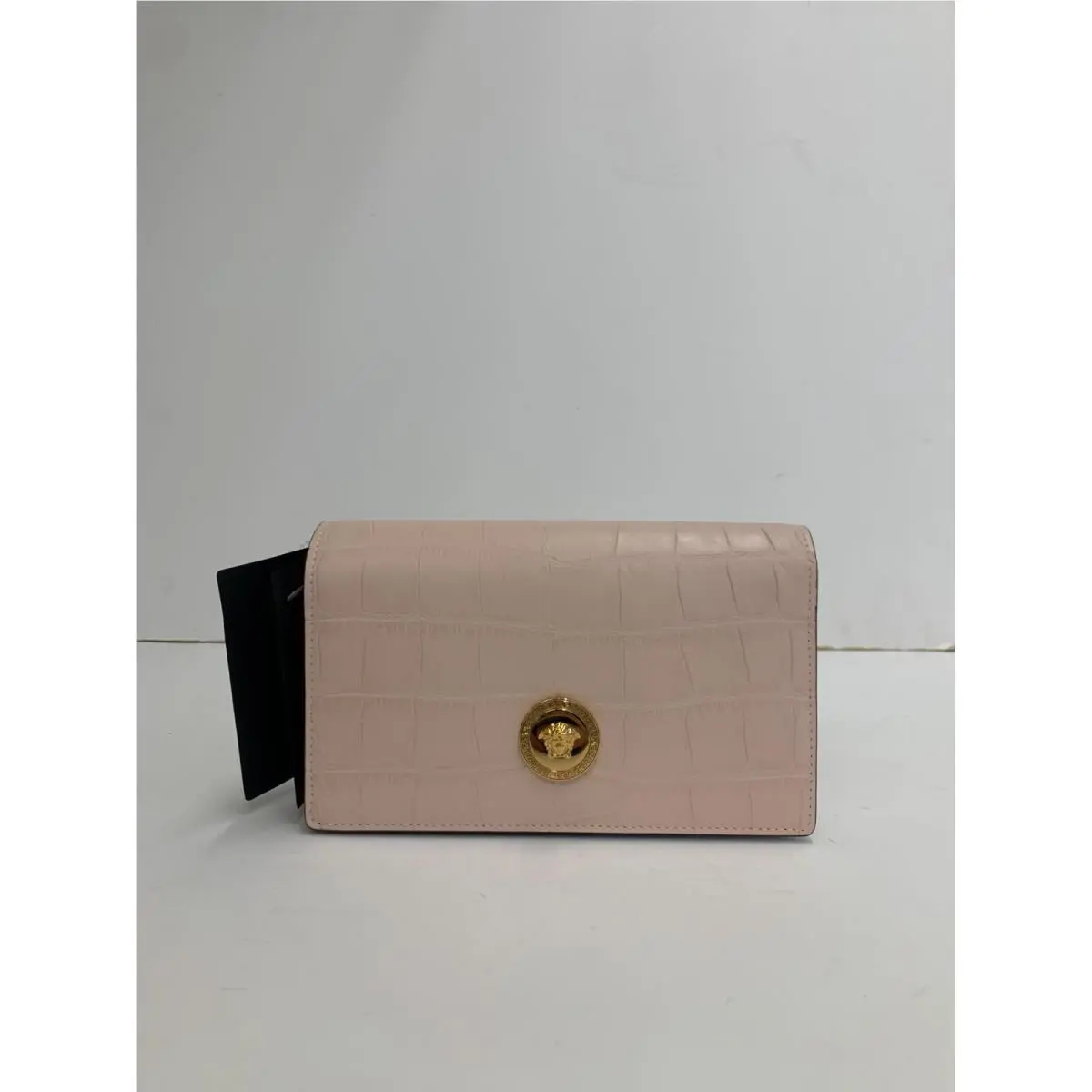 Versace Mini Chain Crossbody Croc Calf Leather - 1011785 1A10501 1PV4V
