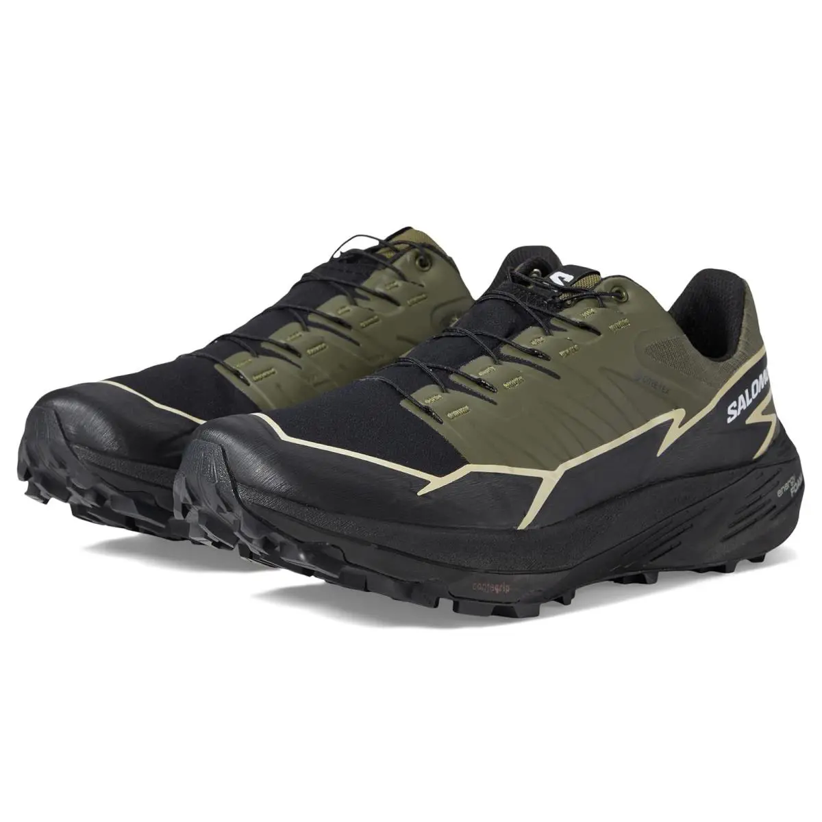 Salomon shoes - Olive Night/Black/Alfalfa 5