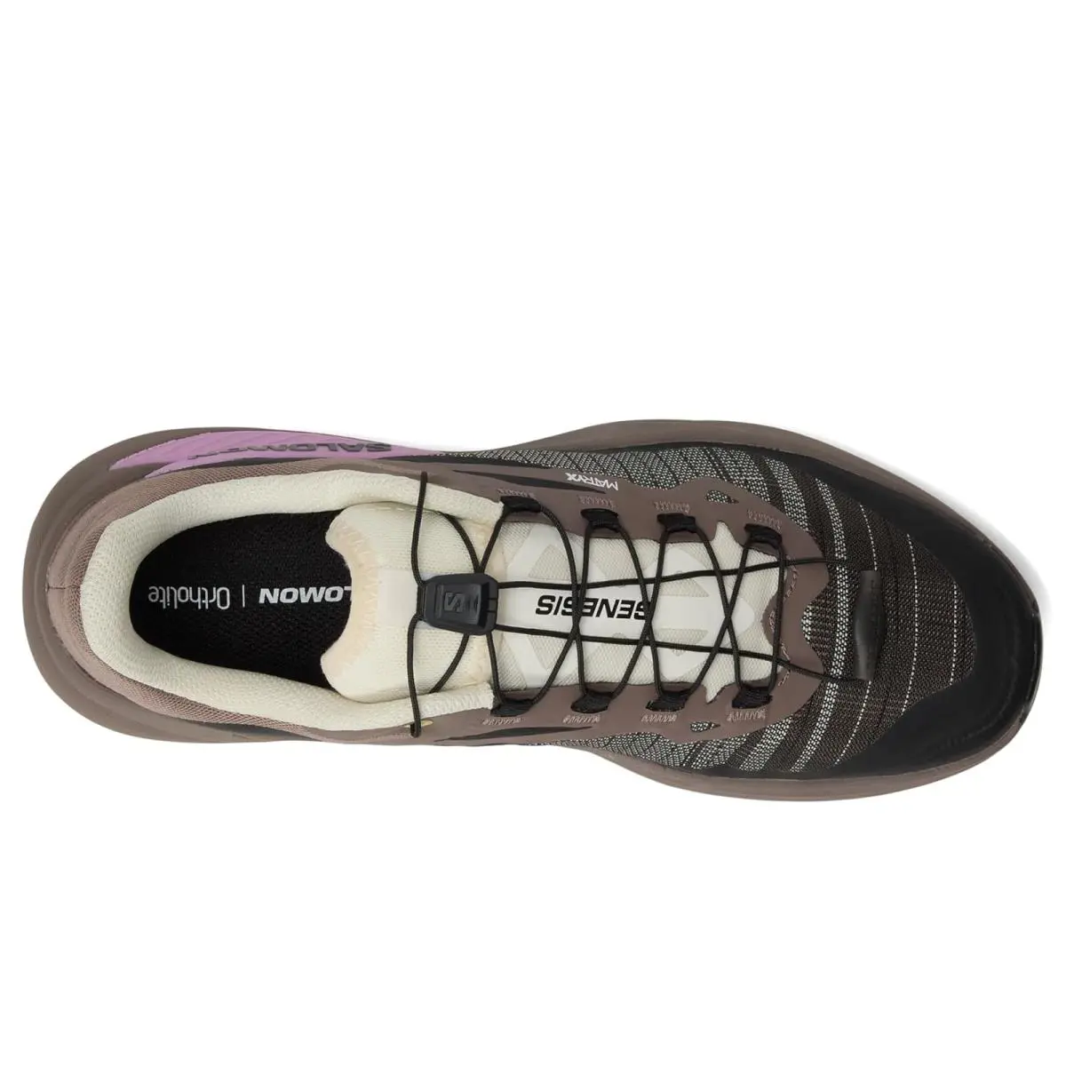 Salomon shoes - Transparent Yellow/Black/Willowherb 14