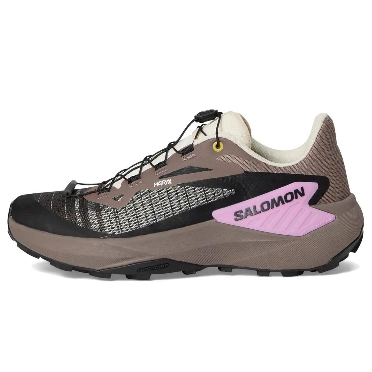 Salomon shoes - Transparent Yellow/Black/Willowherb 16