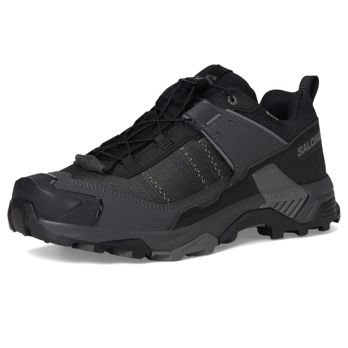 Salomon shoes - Black/Asphalt/Castlerock 5