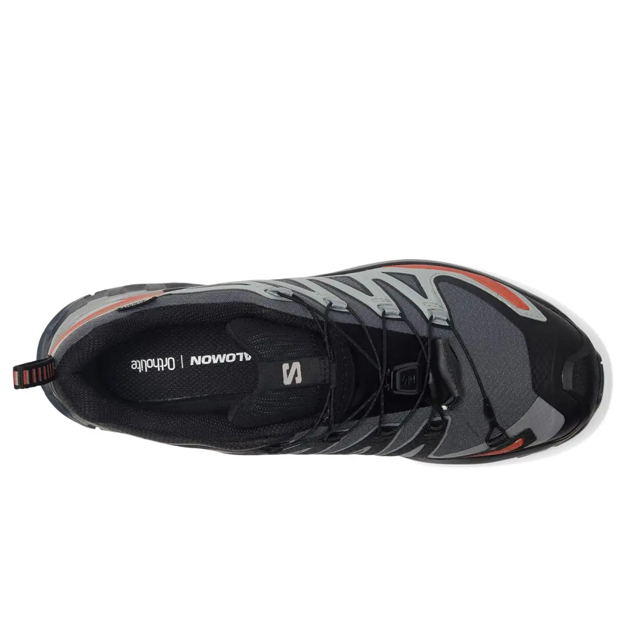 Salomon shoes - Turbulence/Black/Burnt Ochre 7