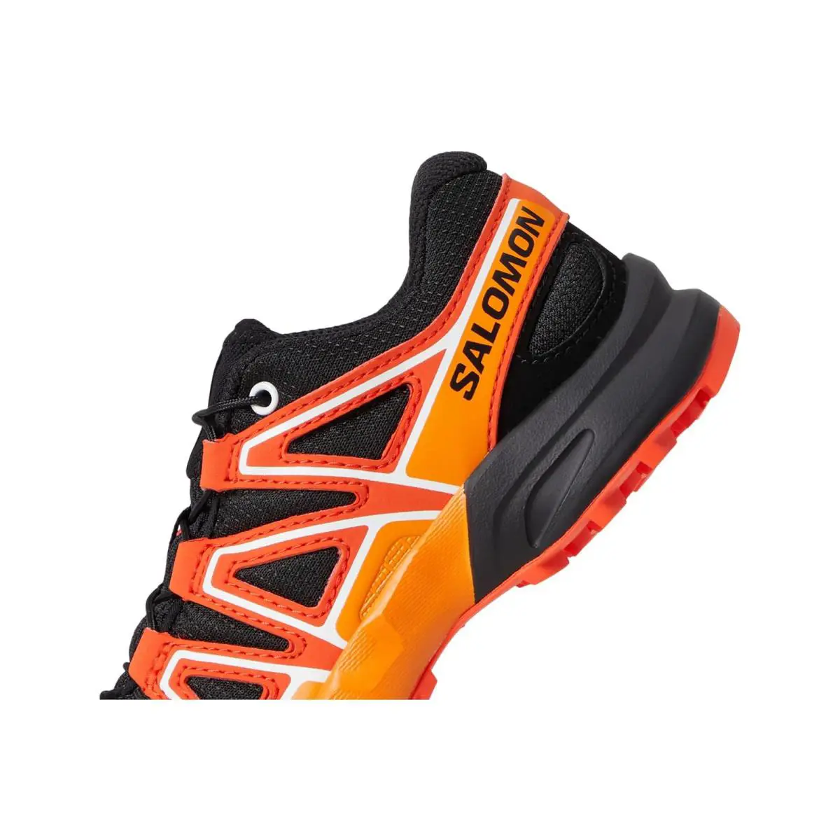 Salomon shoes - Black/Cherry Tomato/Turmeric 4