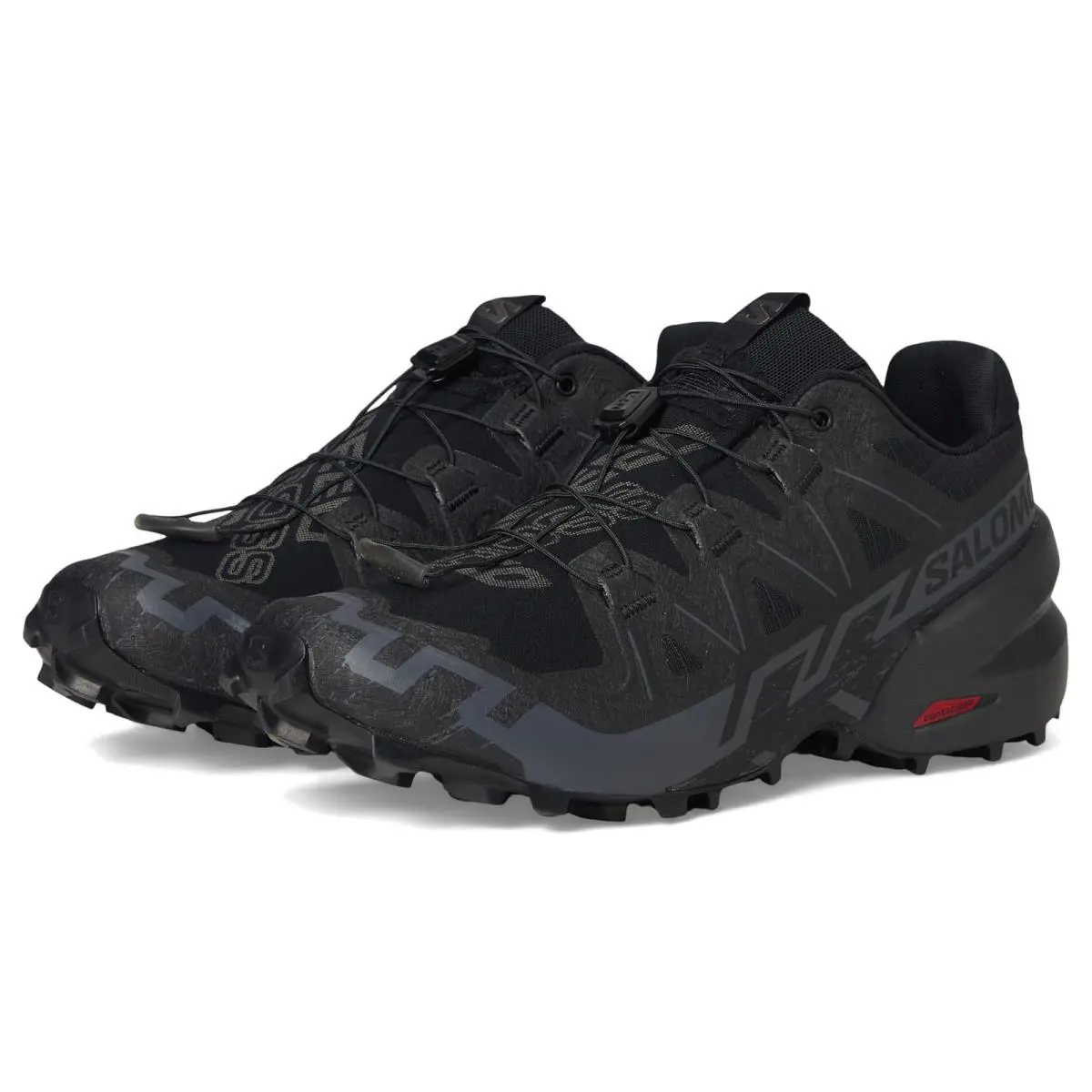 Man`s Sneakers Athletic Shoes Salomon Speedcross 6 - Black/Black/Phantom