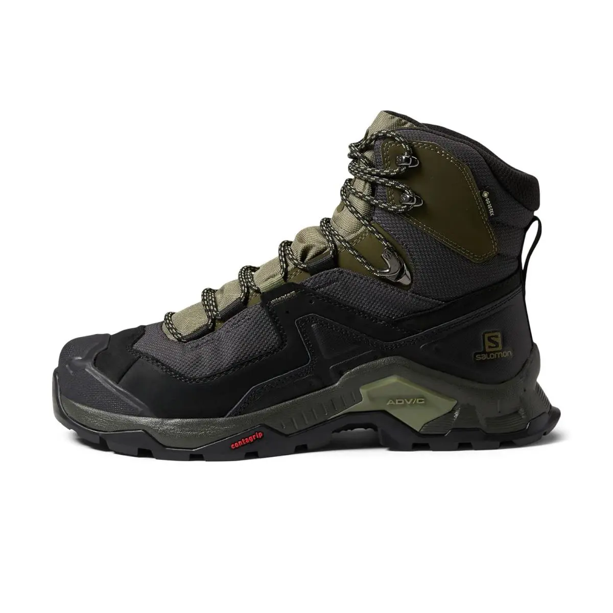 Salomon shoes - Black/Deep Lichen Green/Olive Night 2