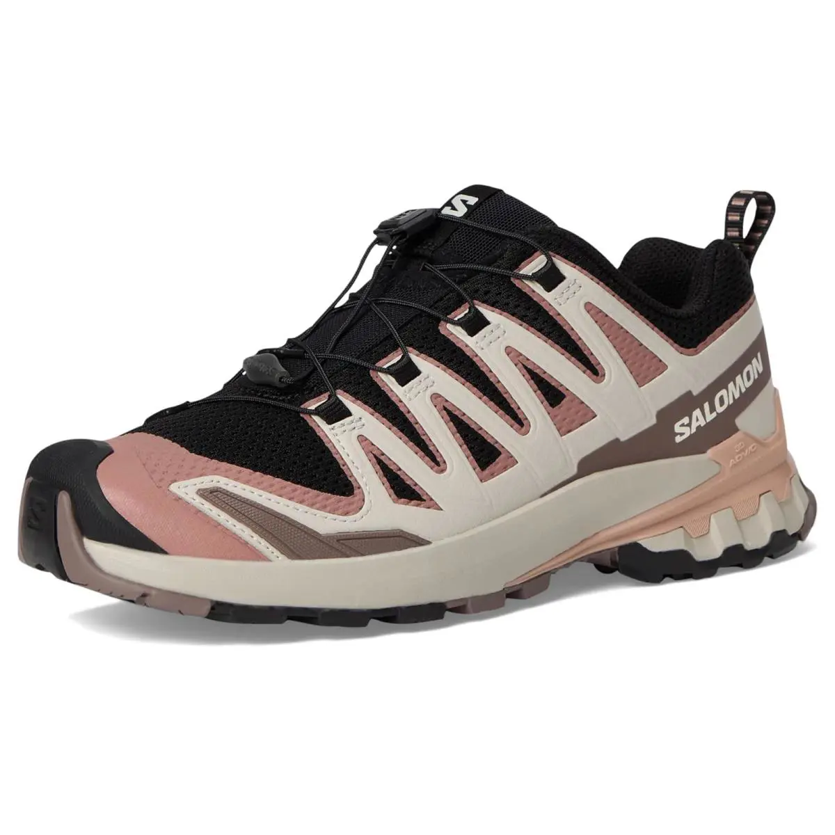 Salomon shoes - Black/Burlwood/Mahogany Rose 5
