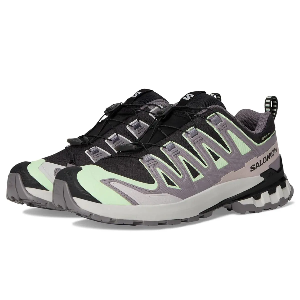 Salomon shoes - Black/Burlwood/Mahogany Rose 20