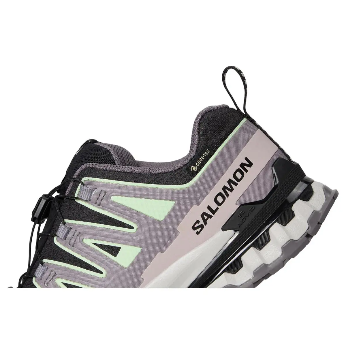 Salomon shoes - Black/Burlwood/Mahogany Rose 25