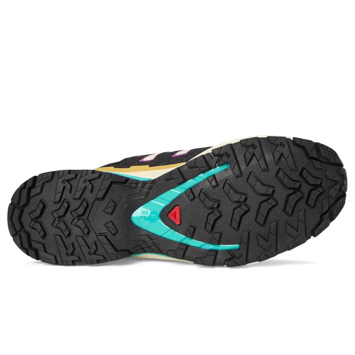 Salomon shoes - Black/Burlwood/Mahogany Rose 29
