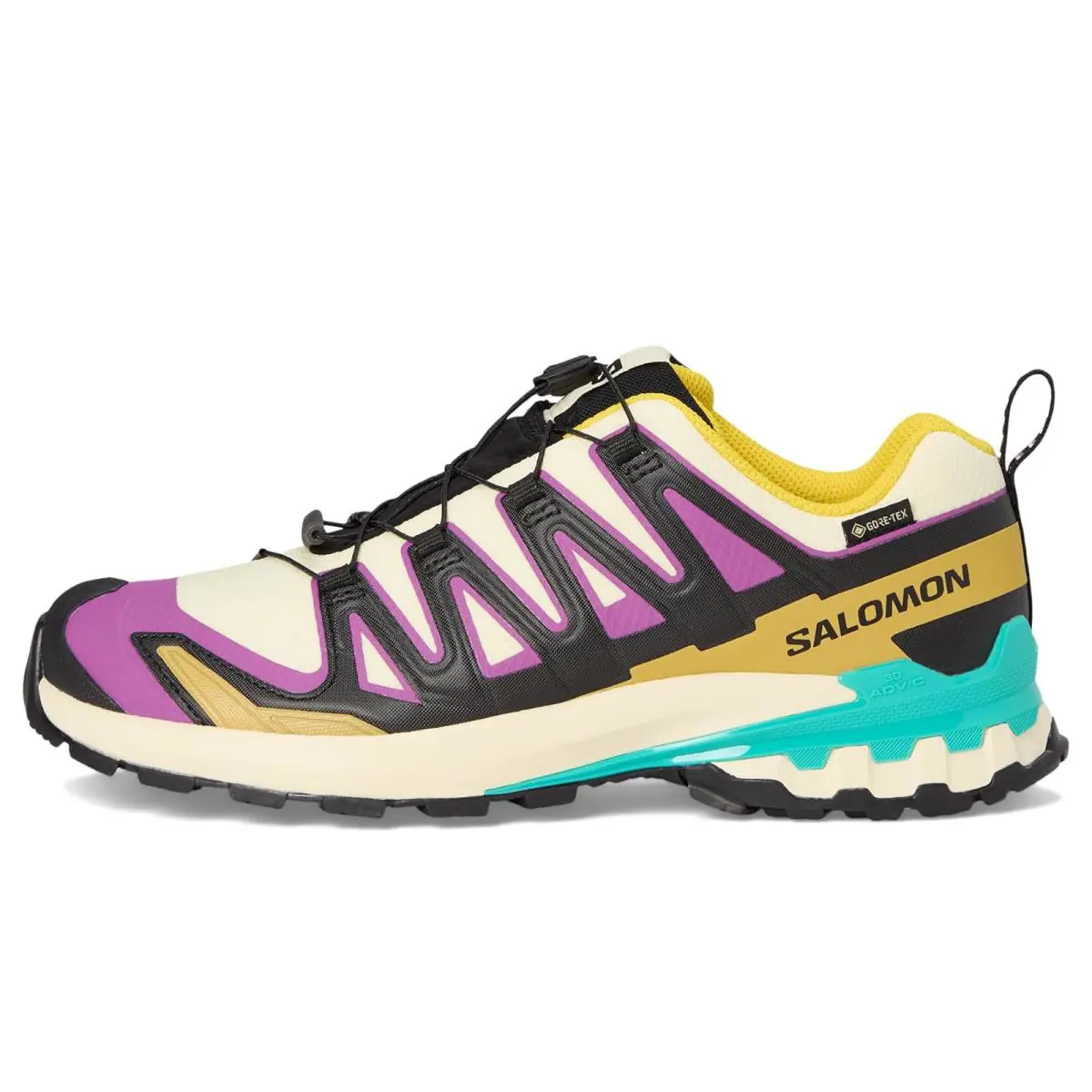Salomon shoes - Black/Burlwood/Mahogany Rose 30